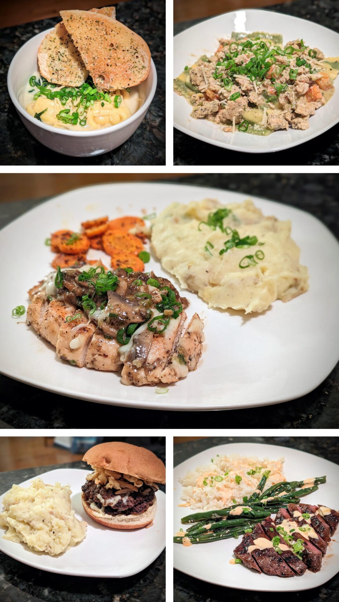 Recipes from the week...