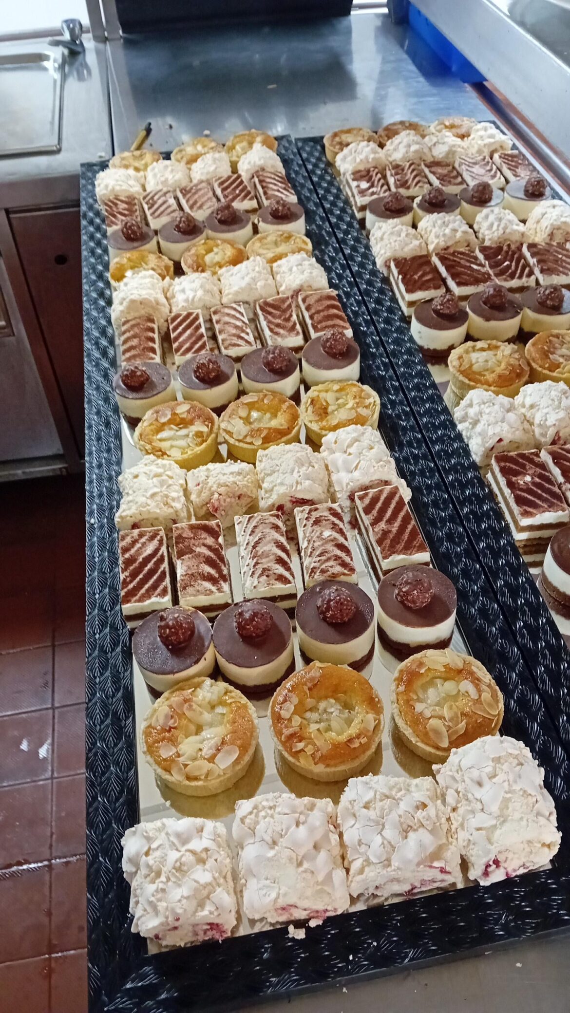 Dessert options for the wedding we hosted today