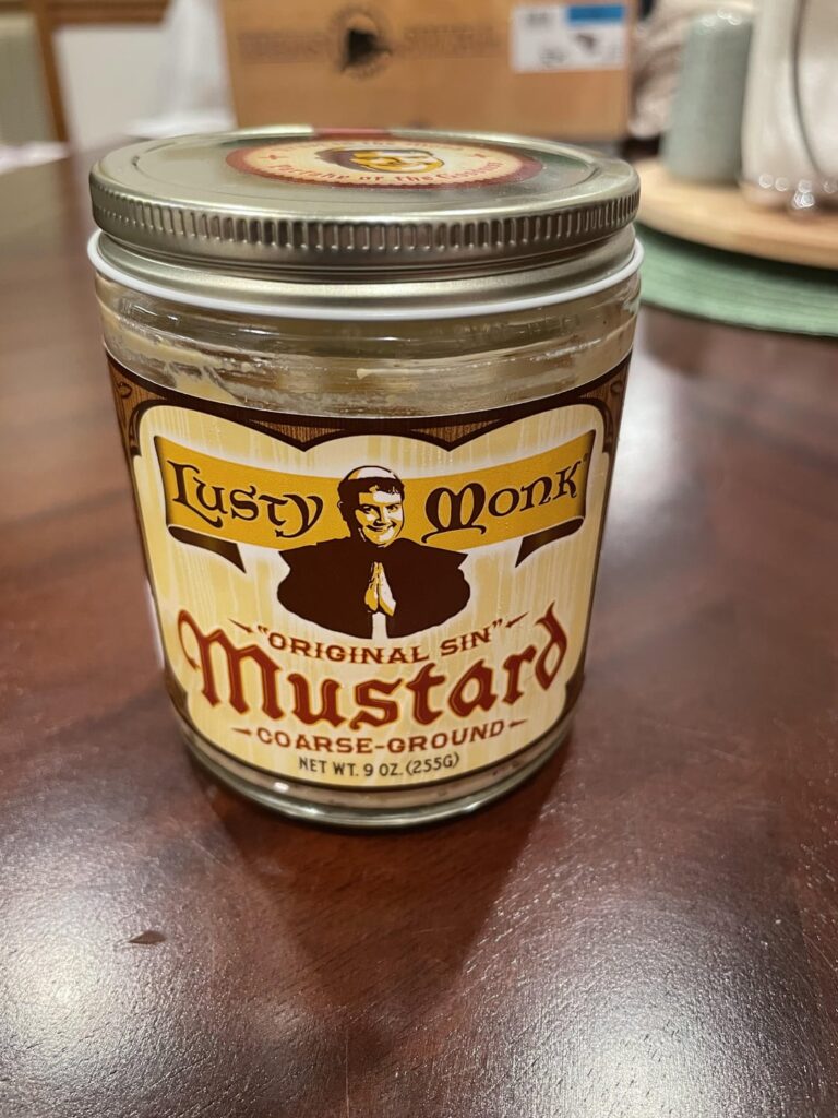 Best spicy mustard I’ve had. Hits hard. Asheville, NC