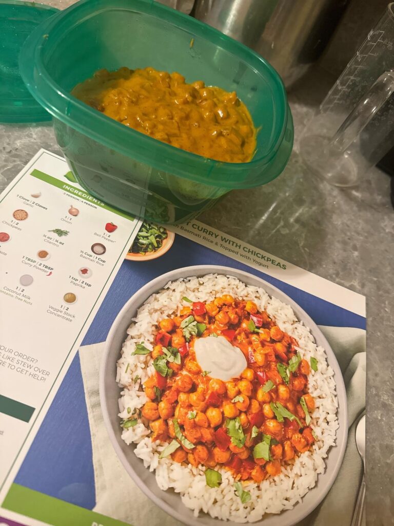 Coconut Curry with Chickpeas