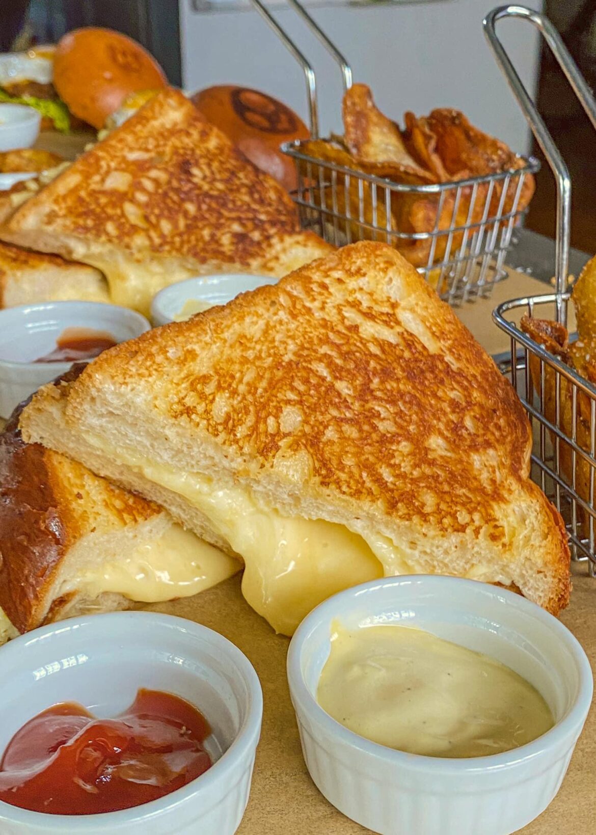 Grilled cheese for today!