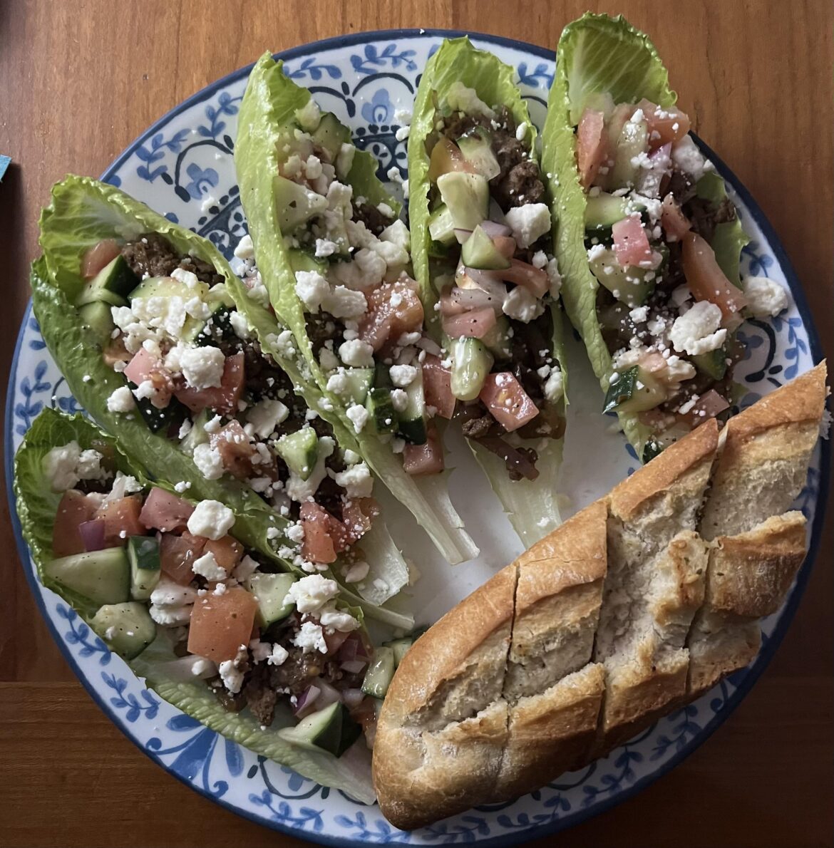 turkey lettuce wraps - really good