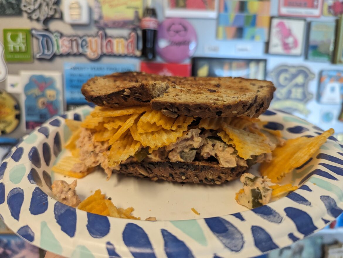 My tuna sandwich game is oddly specific