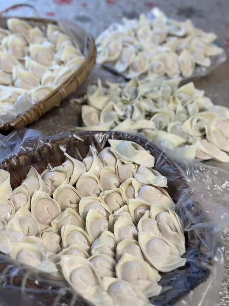 Handmade wontons, I can eat them several times