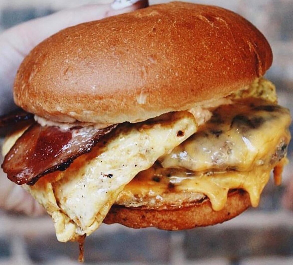 Triple Double Breakfast Sandwich