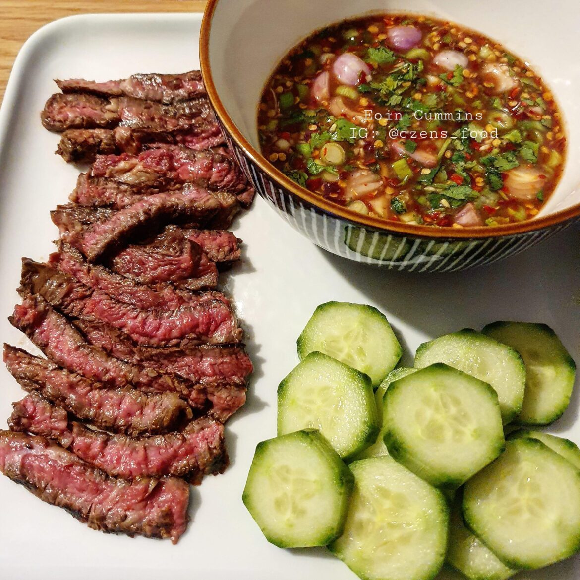 Thai Suea Rong Hai (Weeping Tiger Beef) เสือร้องไห้, from scratch 🍽