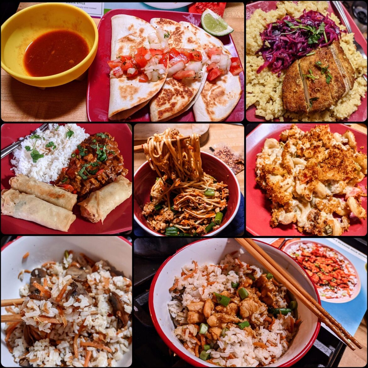 Recent HelloFresh Meal Reviews