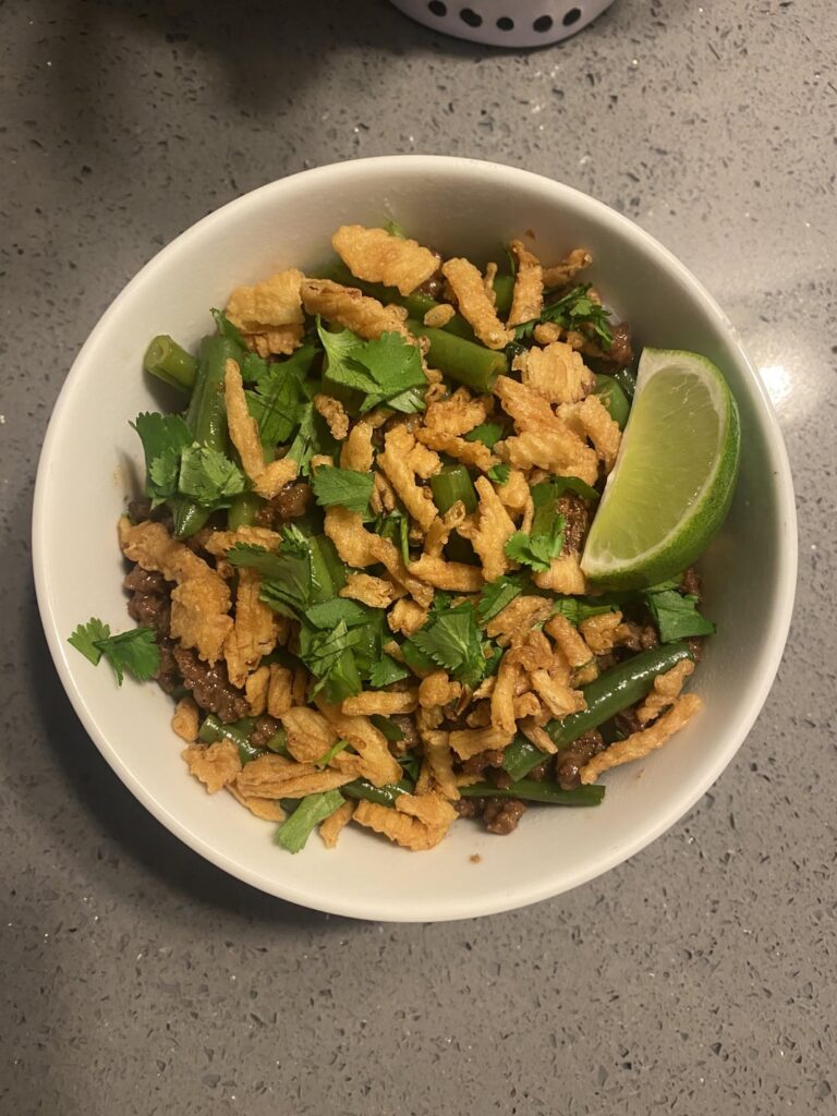 My meals these past few weeks!