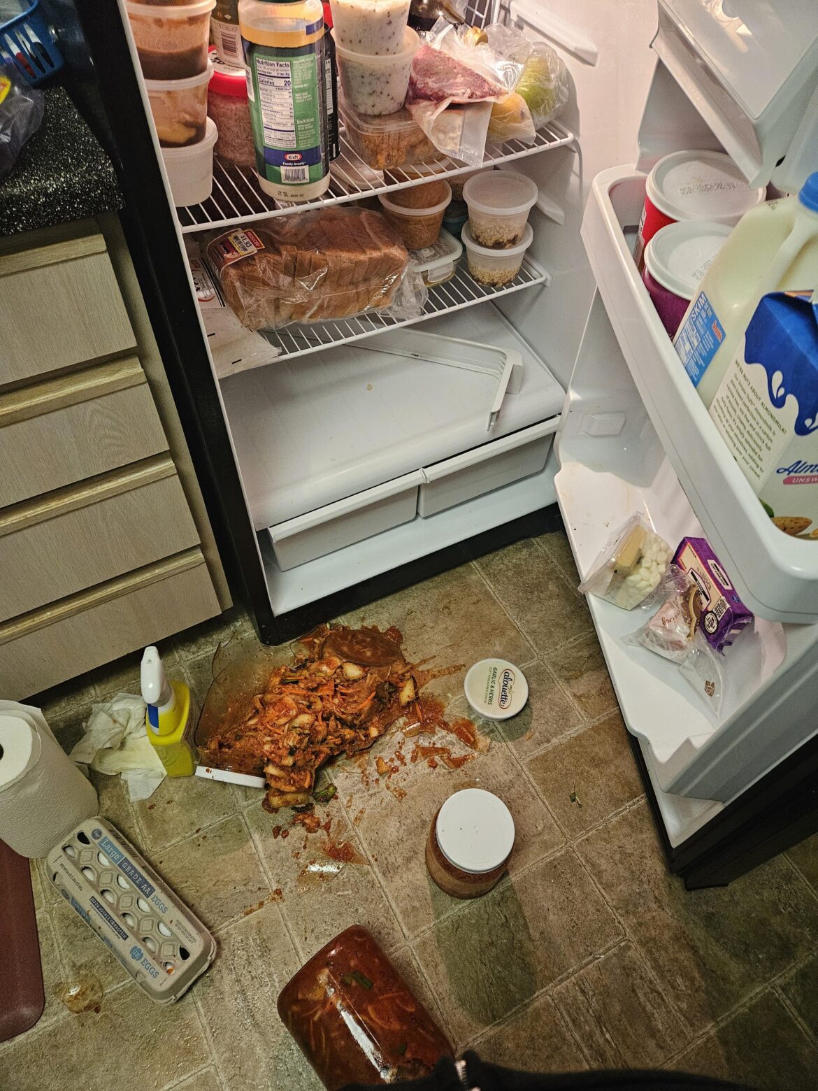 Made a large batch of kimchi last week