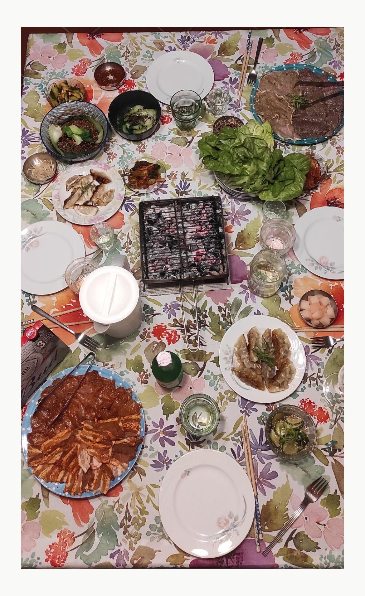 Korean Barbecue for new year's !