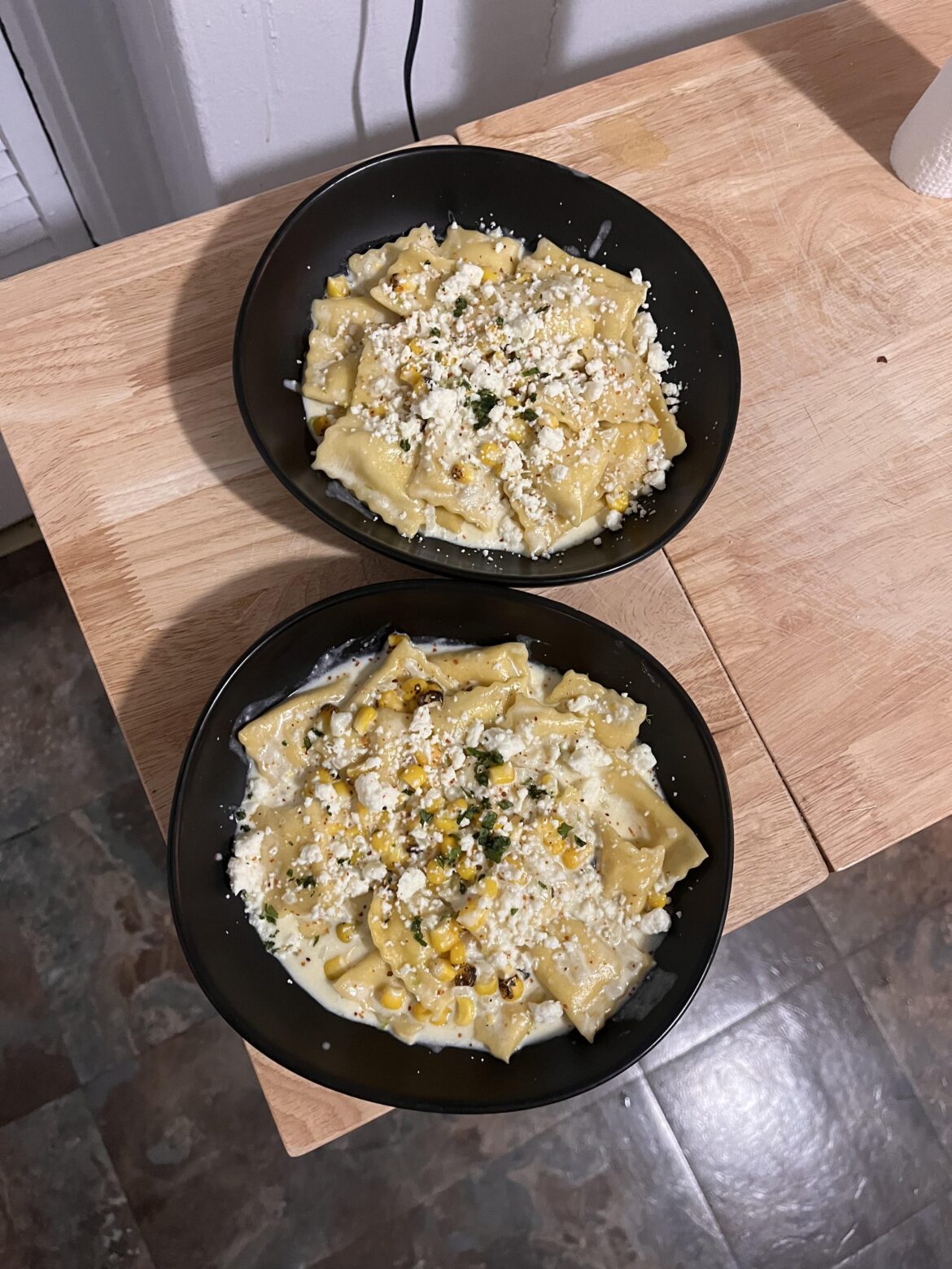 first time making pasta from scratch :)