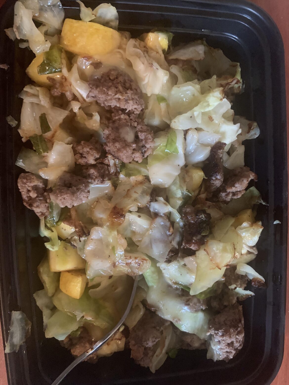 It’s not pretty but it taste good