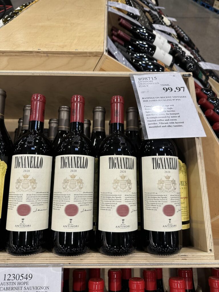 Tignanello 2020 - Check your local Costco