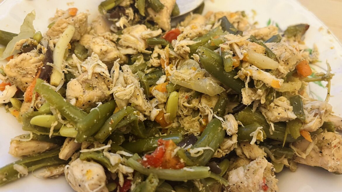 Easiest meal prep: chicken with veggies