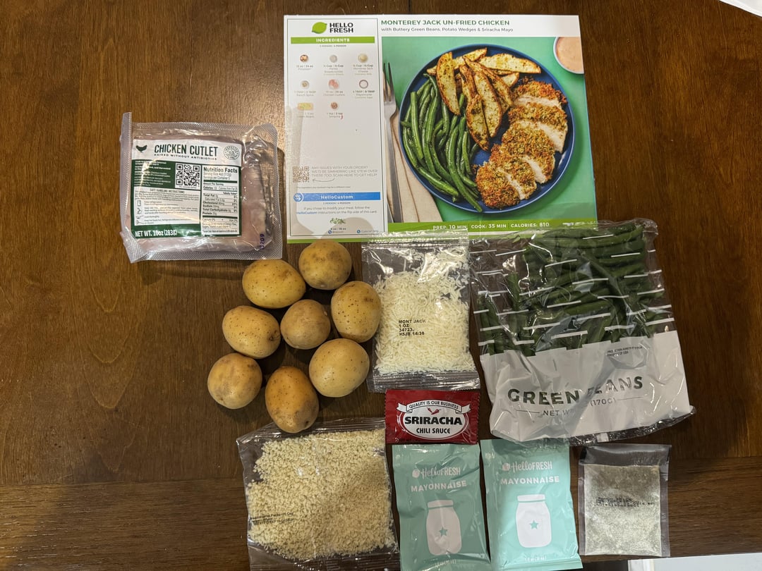 Monterey Jack UnFried Chicken Dining and Cooking