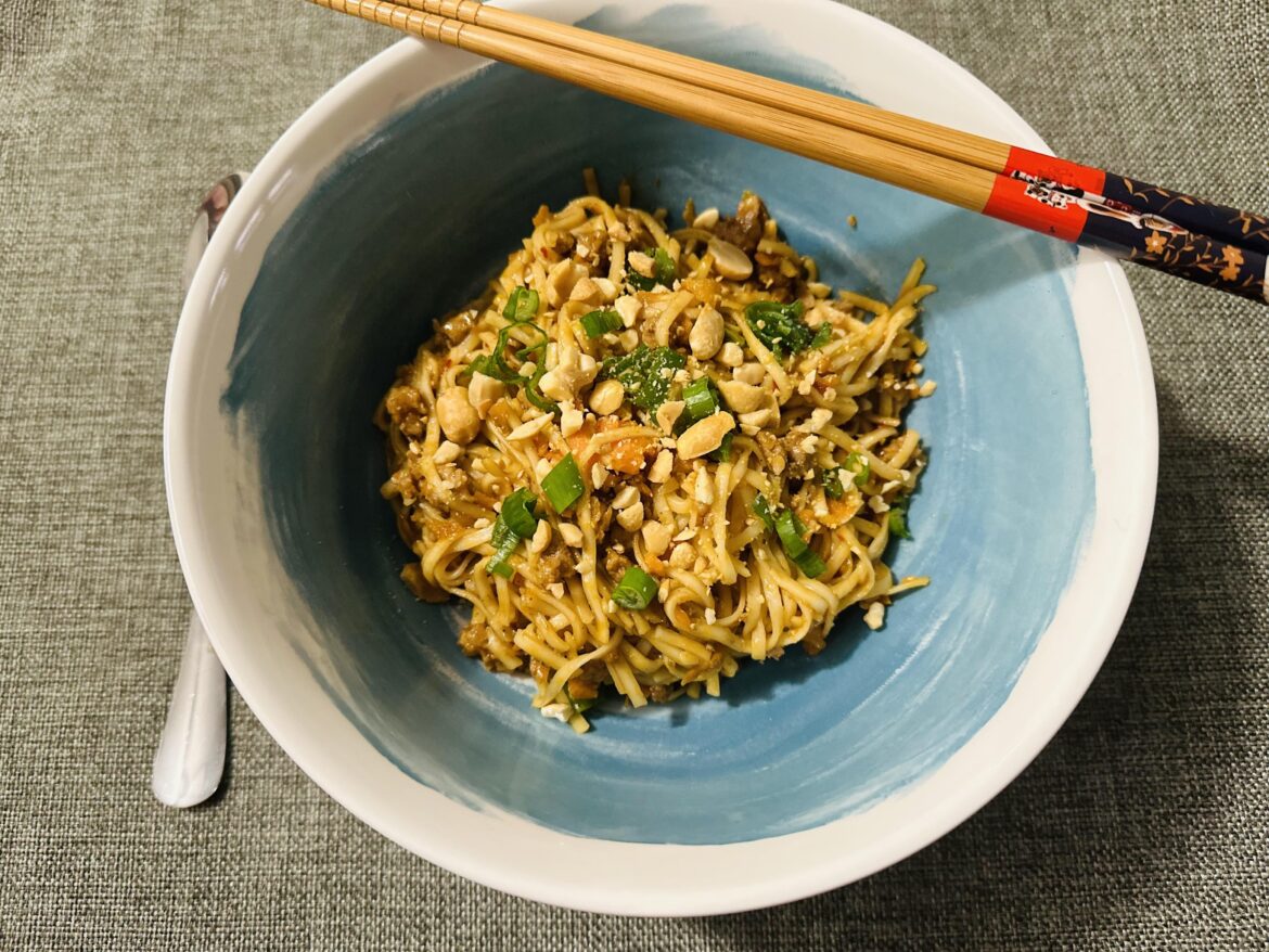 Szechuan Pork Noodle Stir-Fry 8.5/10