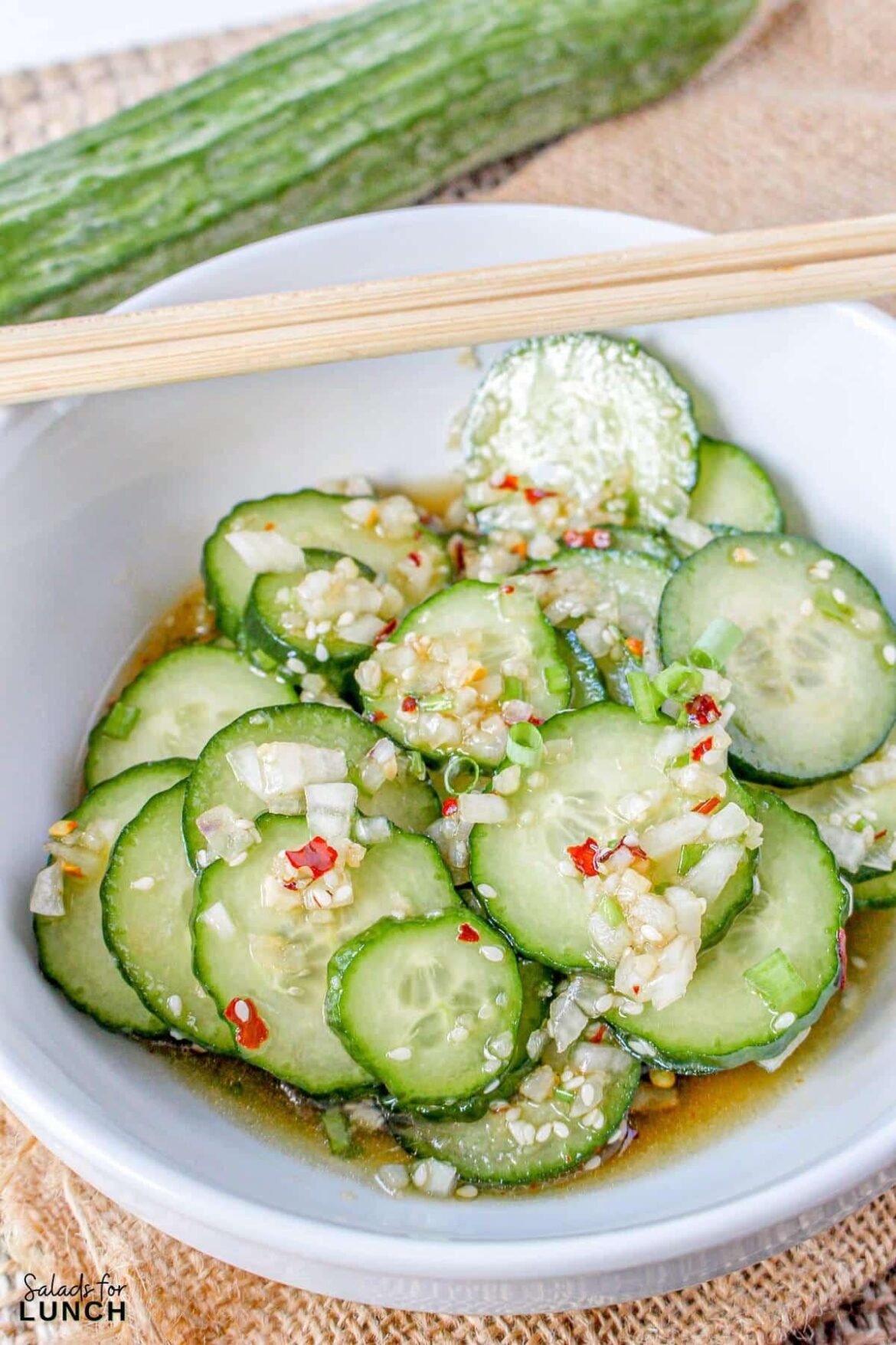 Spicy Cucumber Salad!