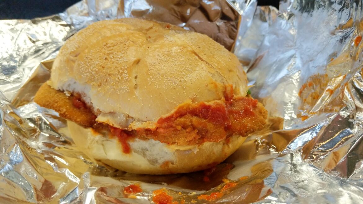 How about a real veal sandwich.
