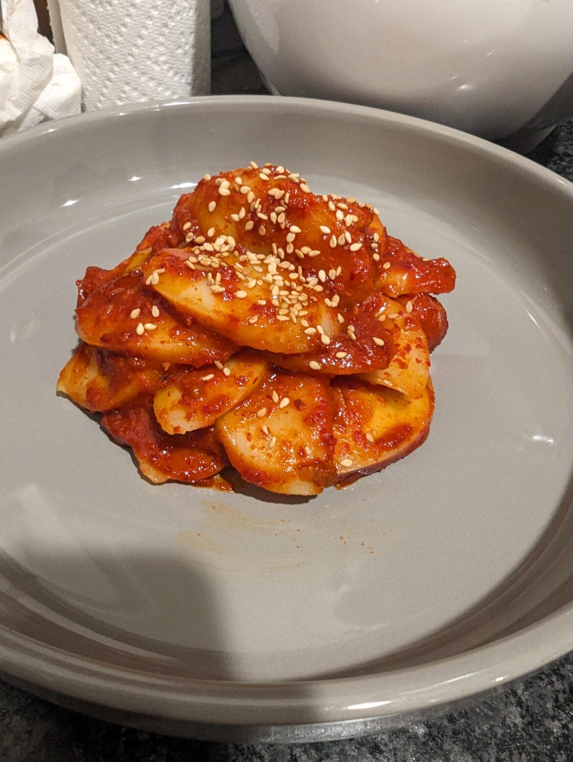 Post lunar New years tteokbokki