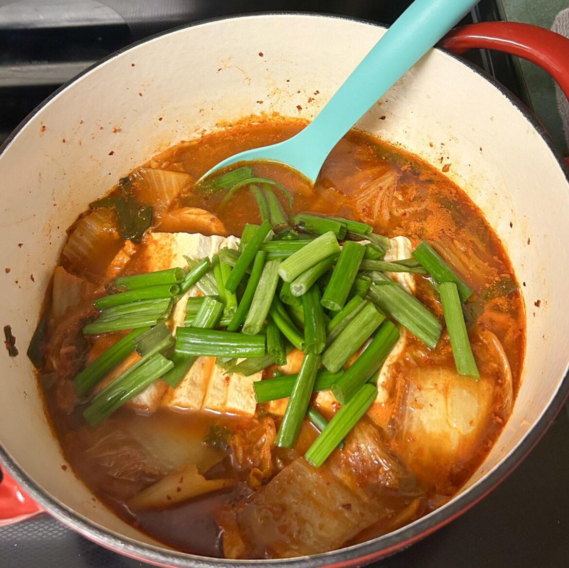 Homemade Kimchi-jjigae