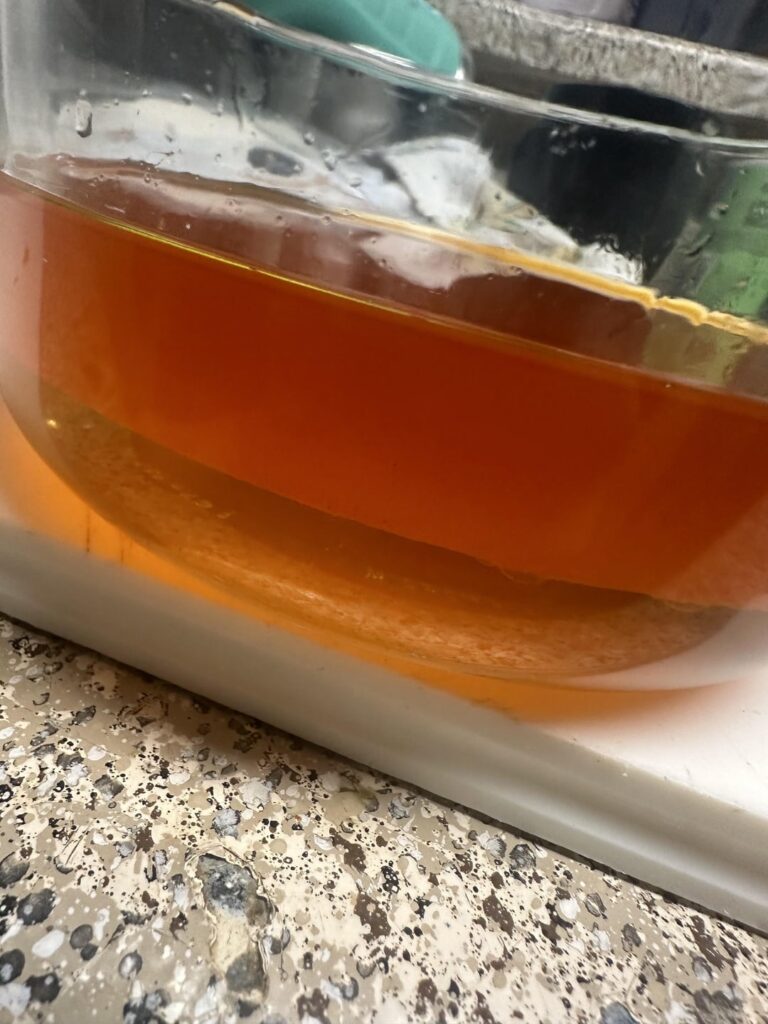 Need help clarifying this beef fat further. Is there any way to make this lighter in color to look more like beef tallow? I got this fat after I made a beef stock, and I let it simmer for 2 hours with water and salt. The color is definitely lighter, but is there any way to purify it further? Need help clarifying this beef fat further. Is there any way to make this lighter in color to look more like beef tallow? I got this fat after I made a beef stock, and I let it simmer for 2 hours with water and salt. The color is definitely lighter, but is there any way to purify it further?