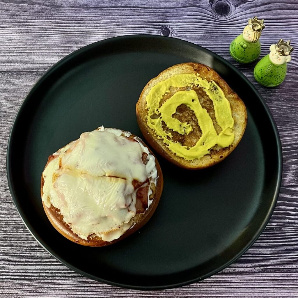 You can love more than one sandwich. Original and modified Anthony Bourdains favorite mortadella sandwich