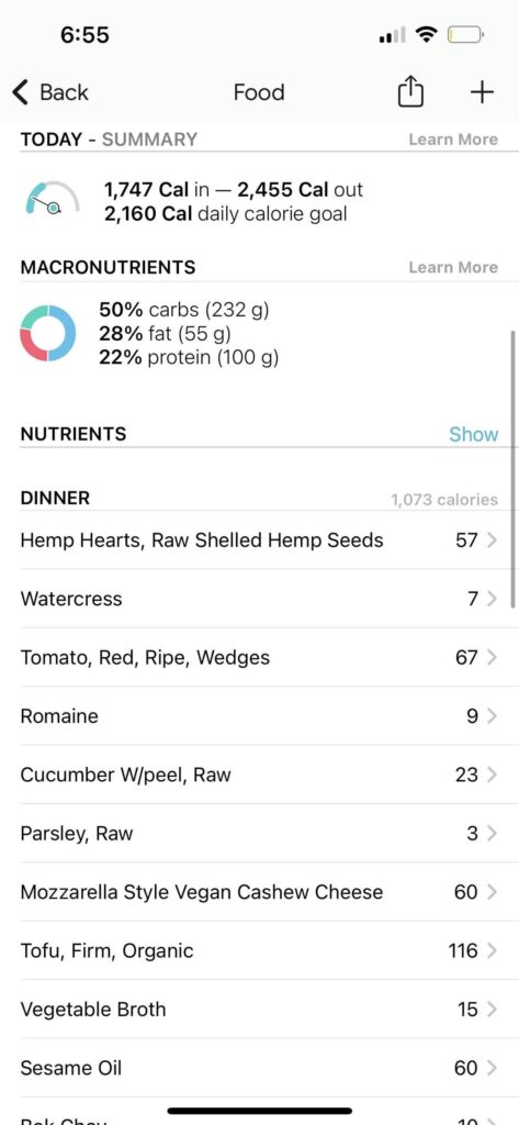 Help meeting protein Goals