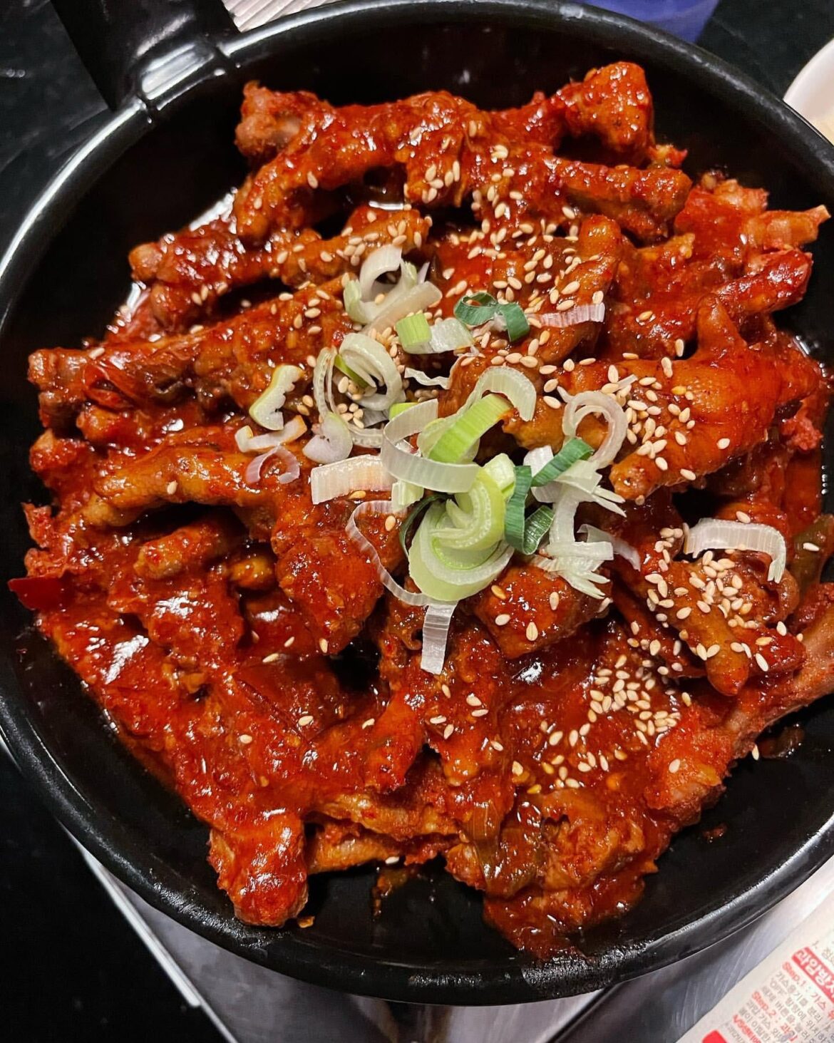 Korean Spicy Chicken Feet 😋