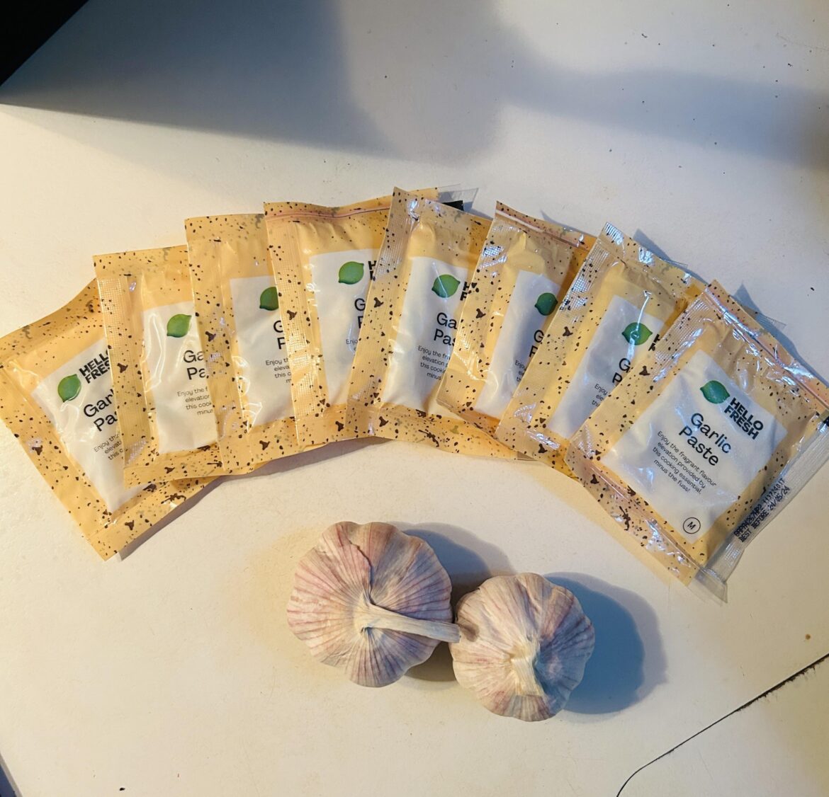 I don’t think I got enough garlic in my HF this week…