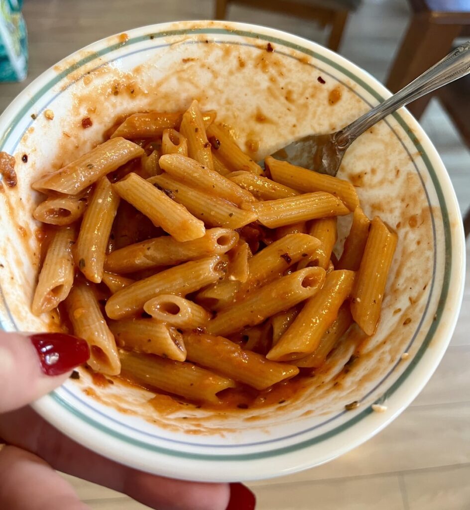 150cal pasta snack