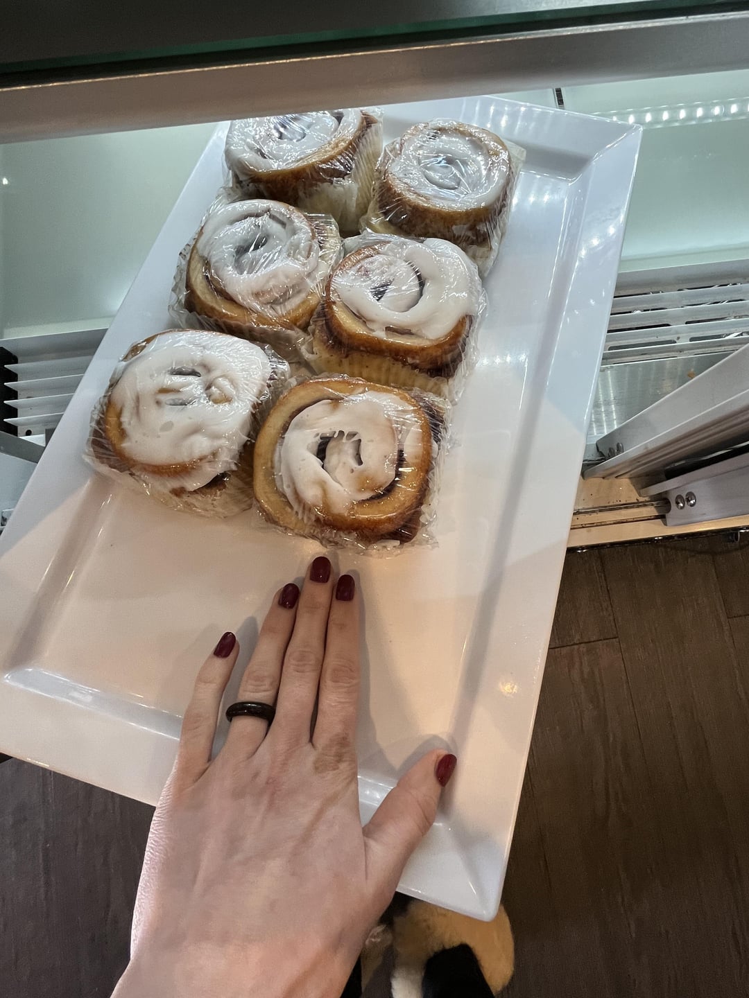 calories in one of these cinnamon rolls? Dining and Cooking