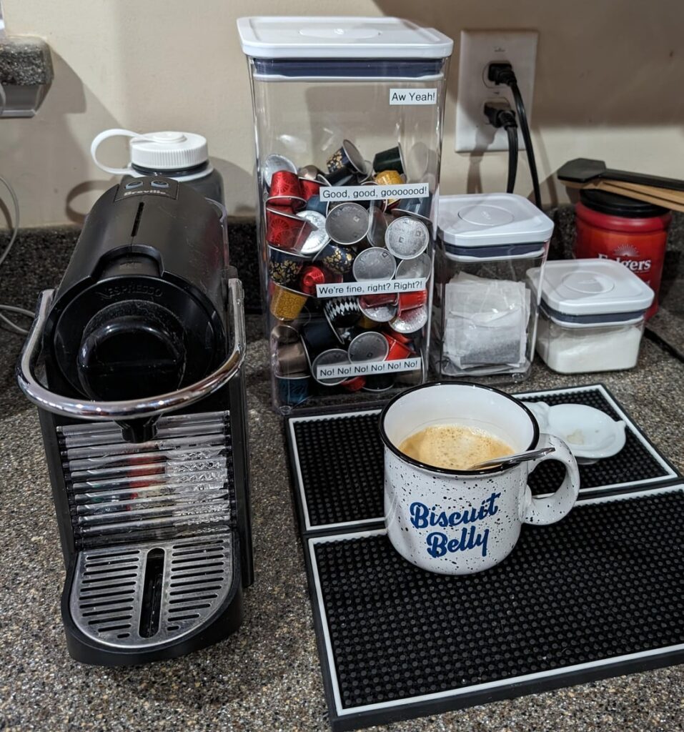 My Nespresso setup