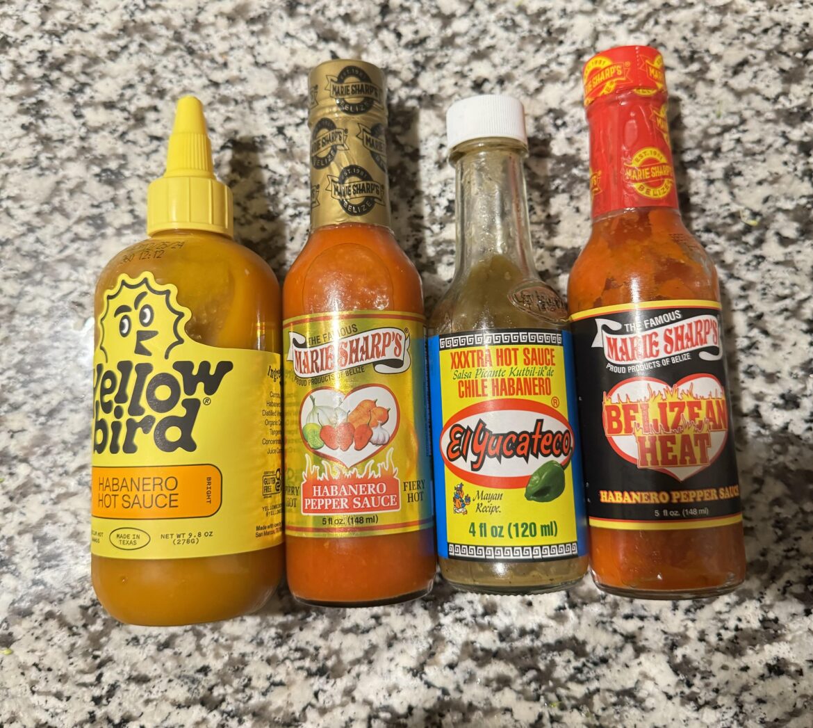 My “top 4” favorite Habanero hot sauces