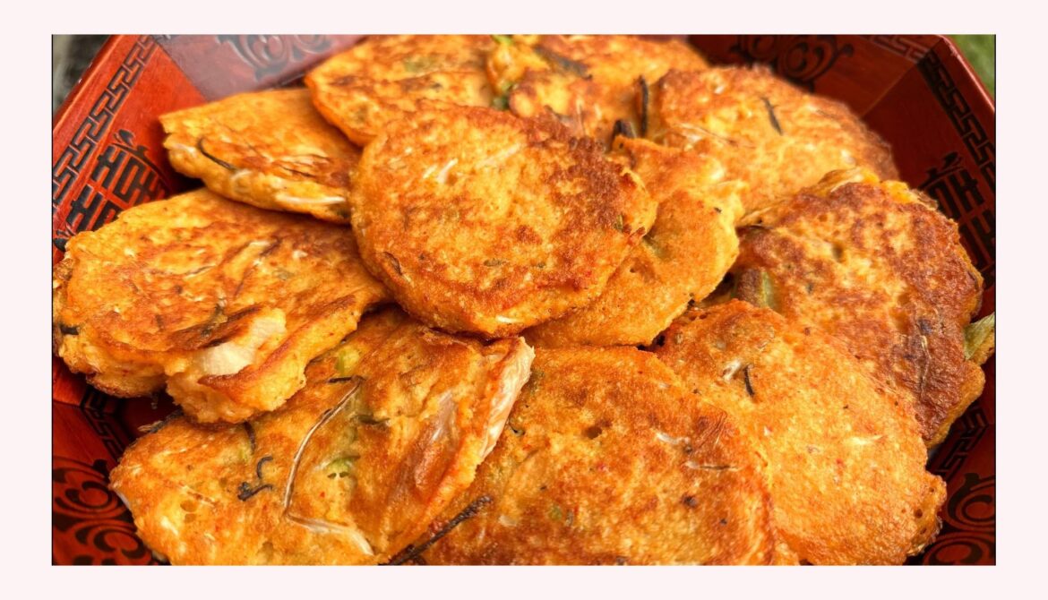 Made bindaetteok - My favorite, accidentally vegan comfort food!