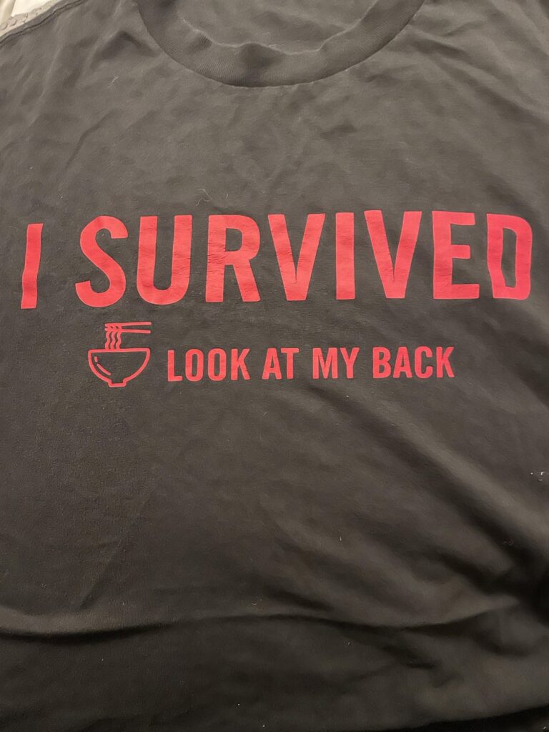 Some people want to eat spicy until it’s time to get spicy