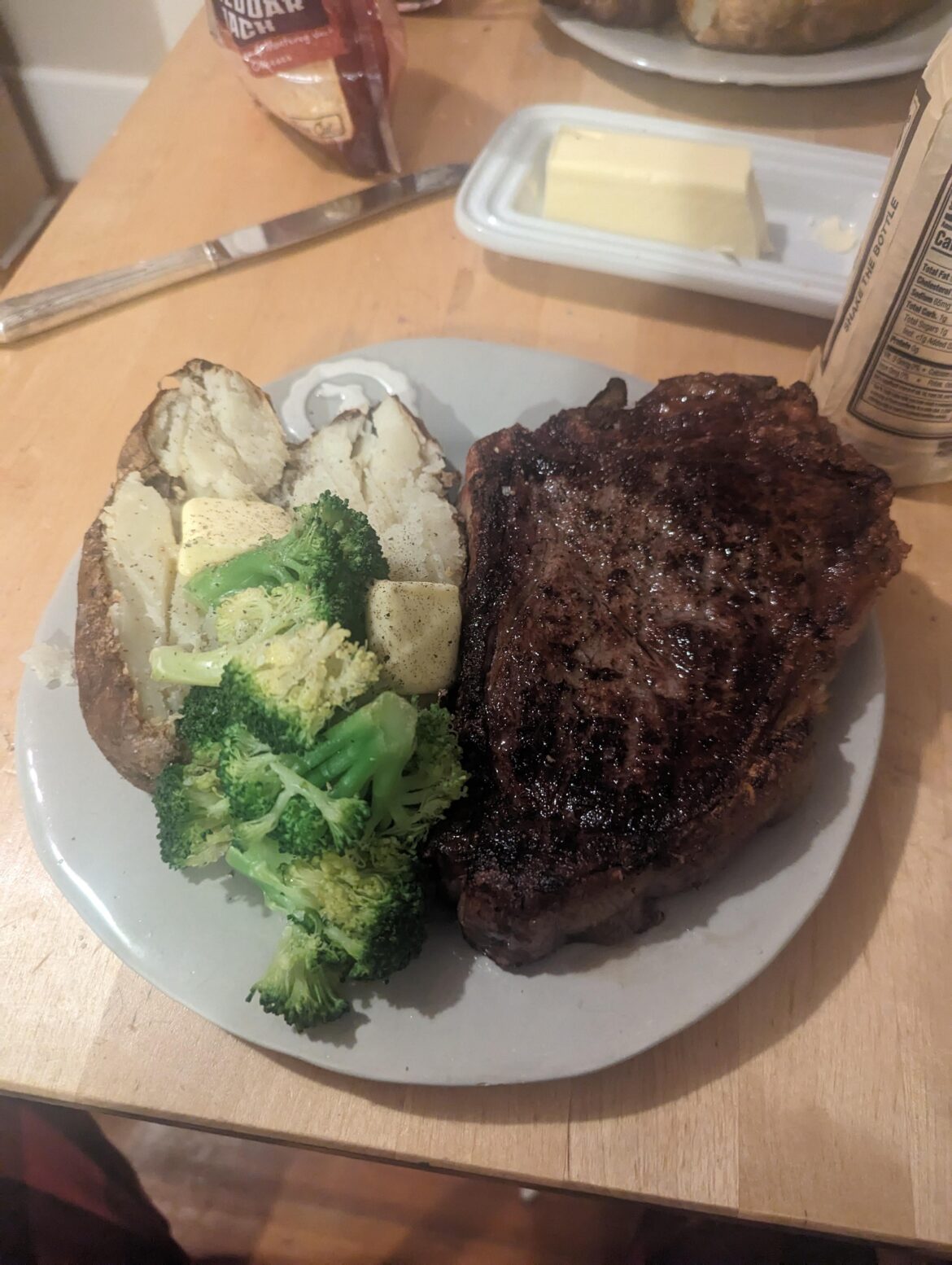 Finally tried doing a reverse seared steak. It was magical.