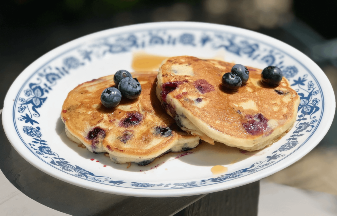 Blueberry Pancakes (Recipe)
