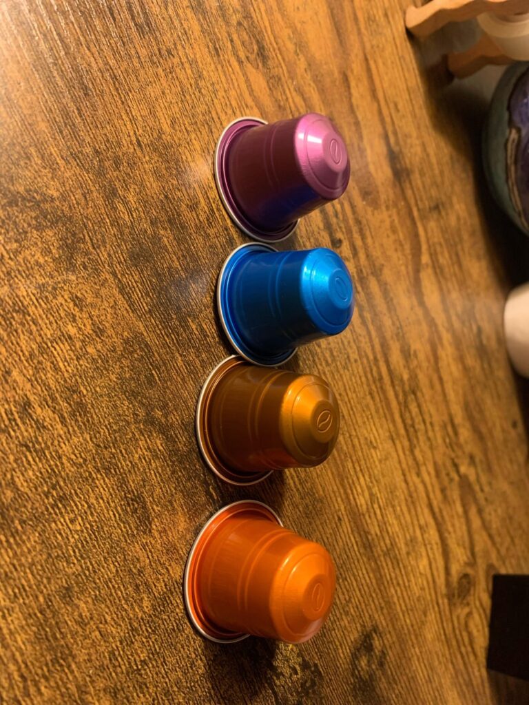 How to identify a brand/flavour of pod ?