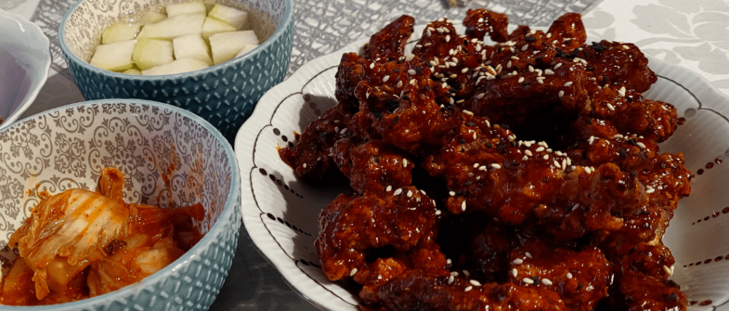 Guilty plessure - Korean fried chicken.