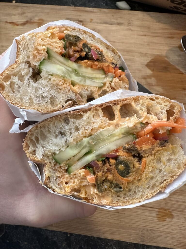 Seafood Bahn Mi Seafood Bahn Mi