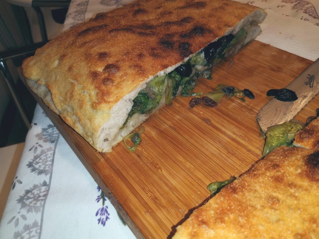 Pizza di scarola (read below) Pizza di scarola (read below)