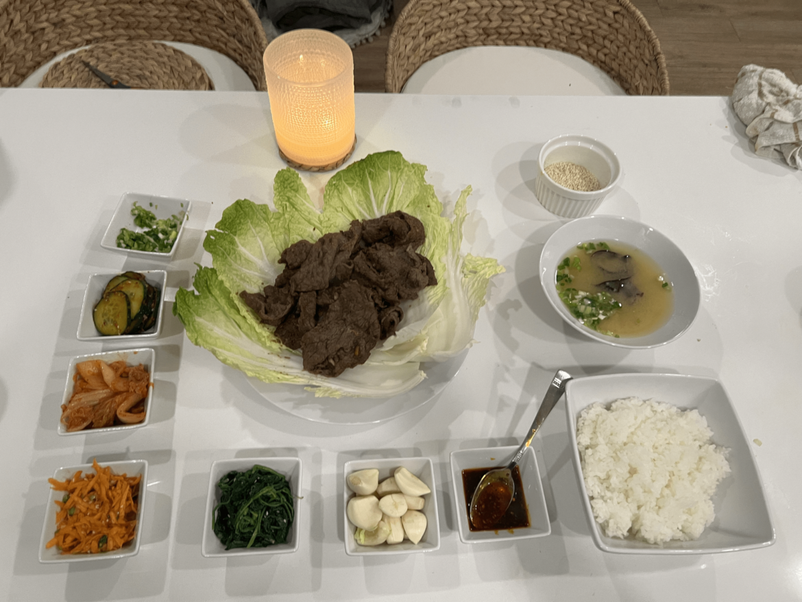 First attempt cooking Korean - Maangchi's bulgogi