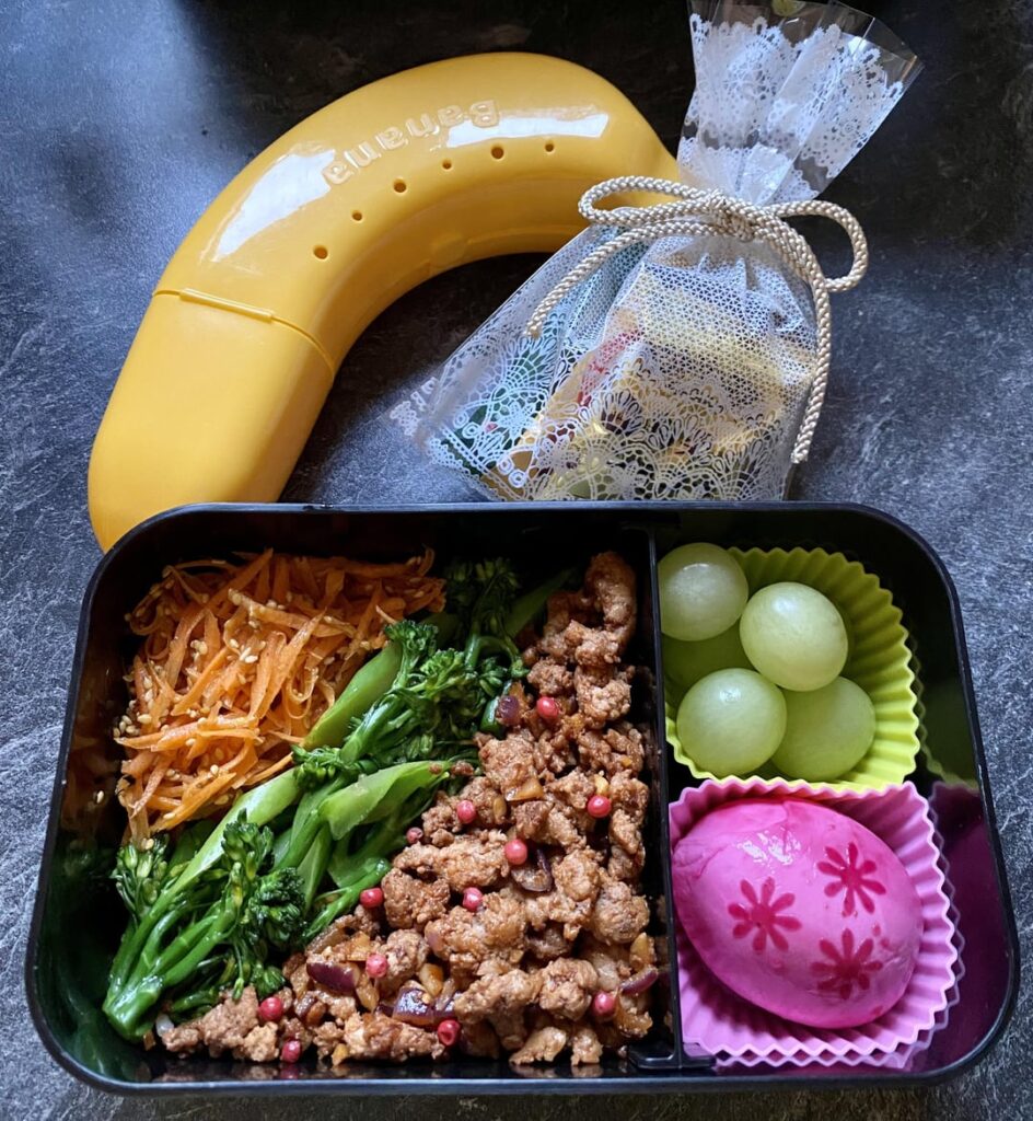 Another selection of my wife’s daily bento boxes