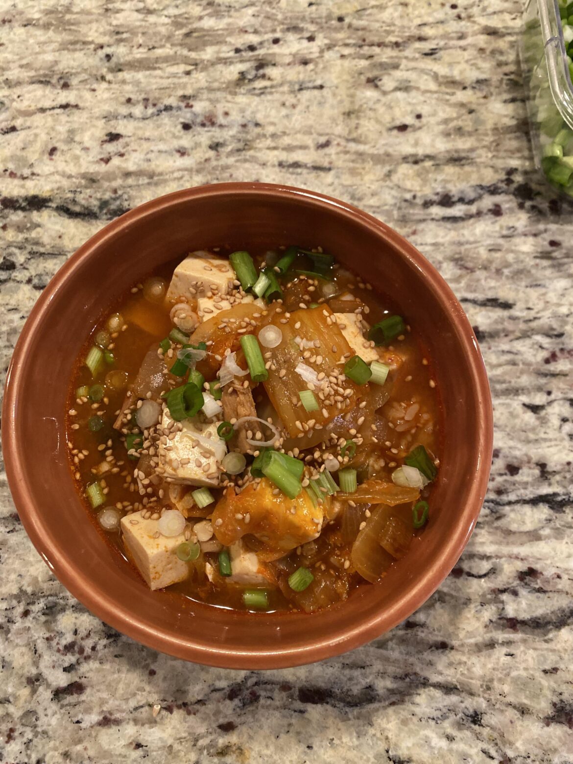 My first attempt at Jjigae!