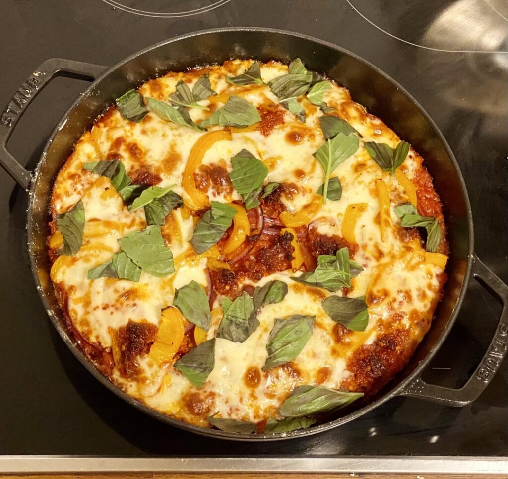 Valentine’s Day foolproof pan pizza and a couple questions Valentine's Day foolproof pan pizza and a couple questions