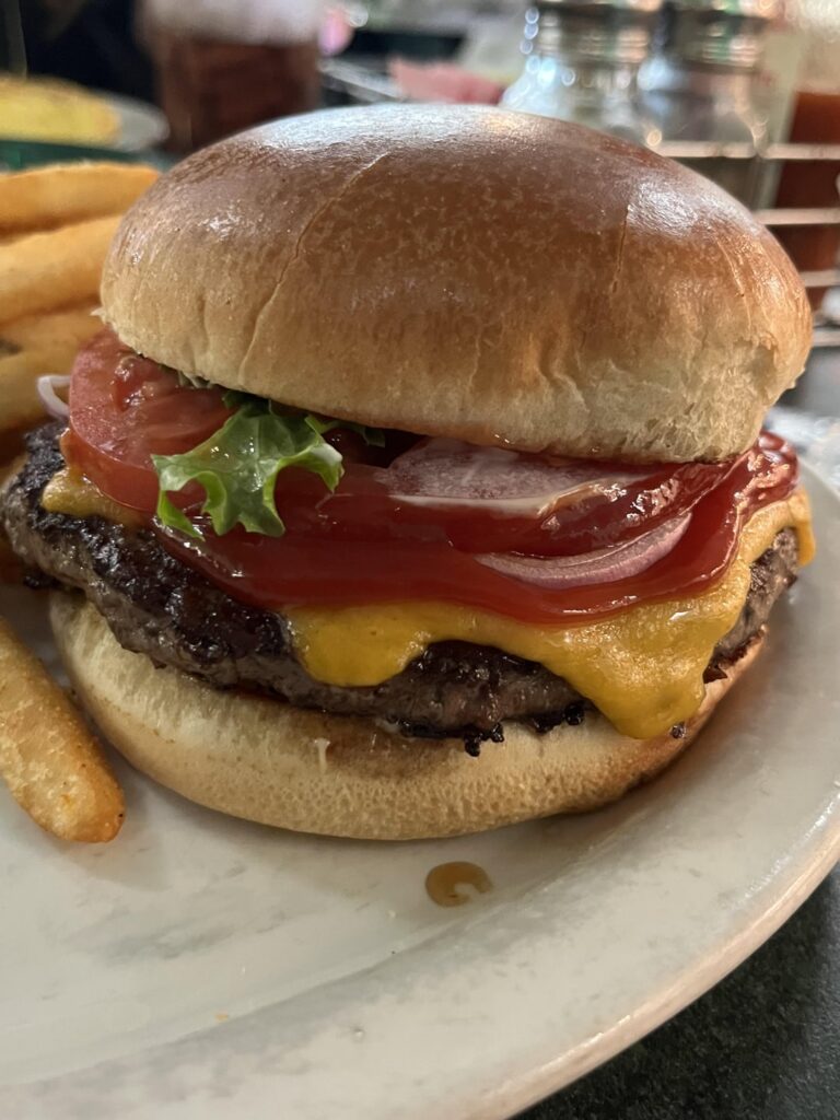 Metro Diner Cheeseburger