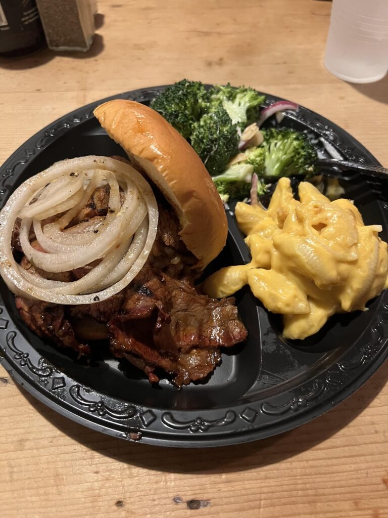 I asked for onions and got the hookup - Rocklands BBQ