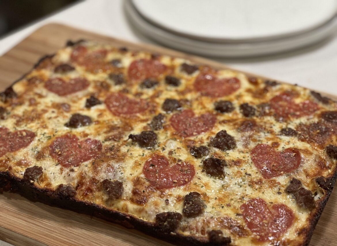 Kenji’s Detroit Style Pizza l Meat ‘Lovers’ ❤️