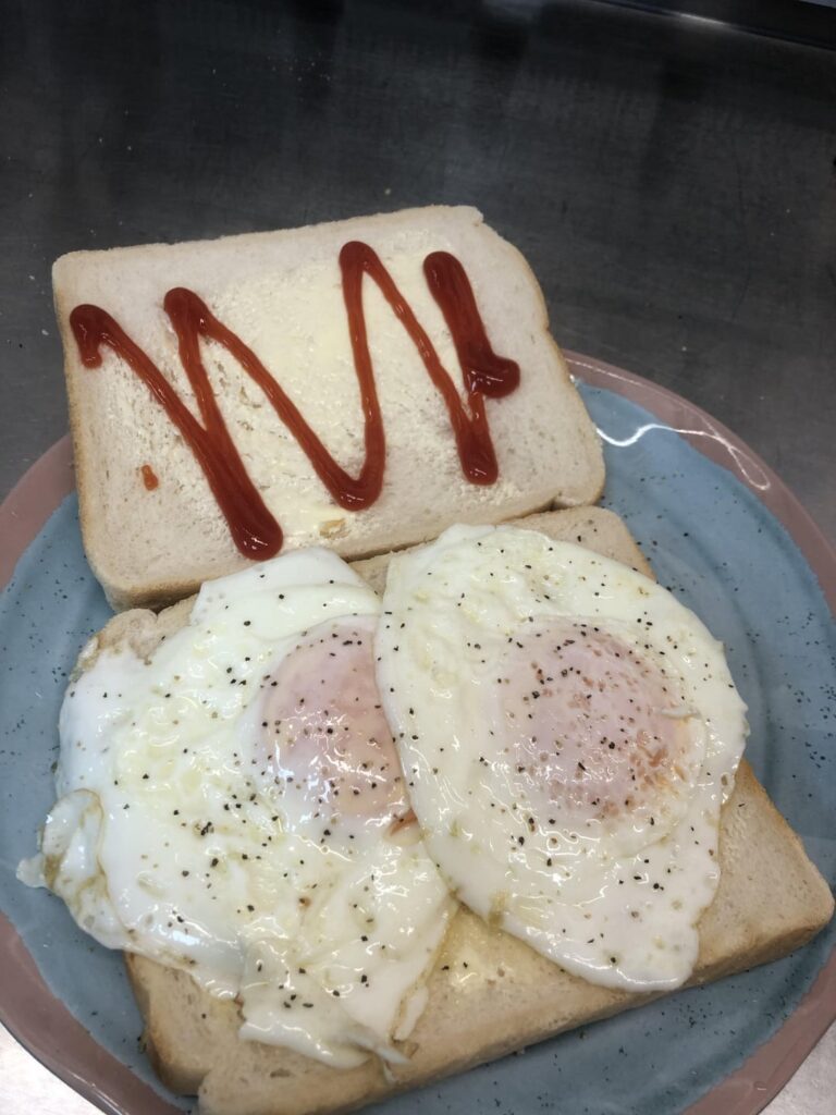 The perfect egg sandwich