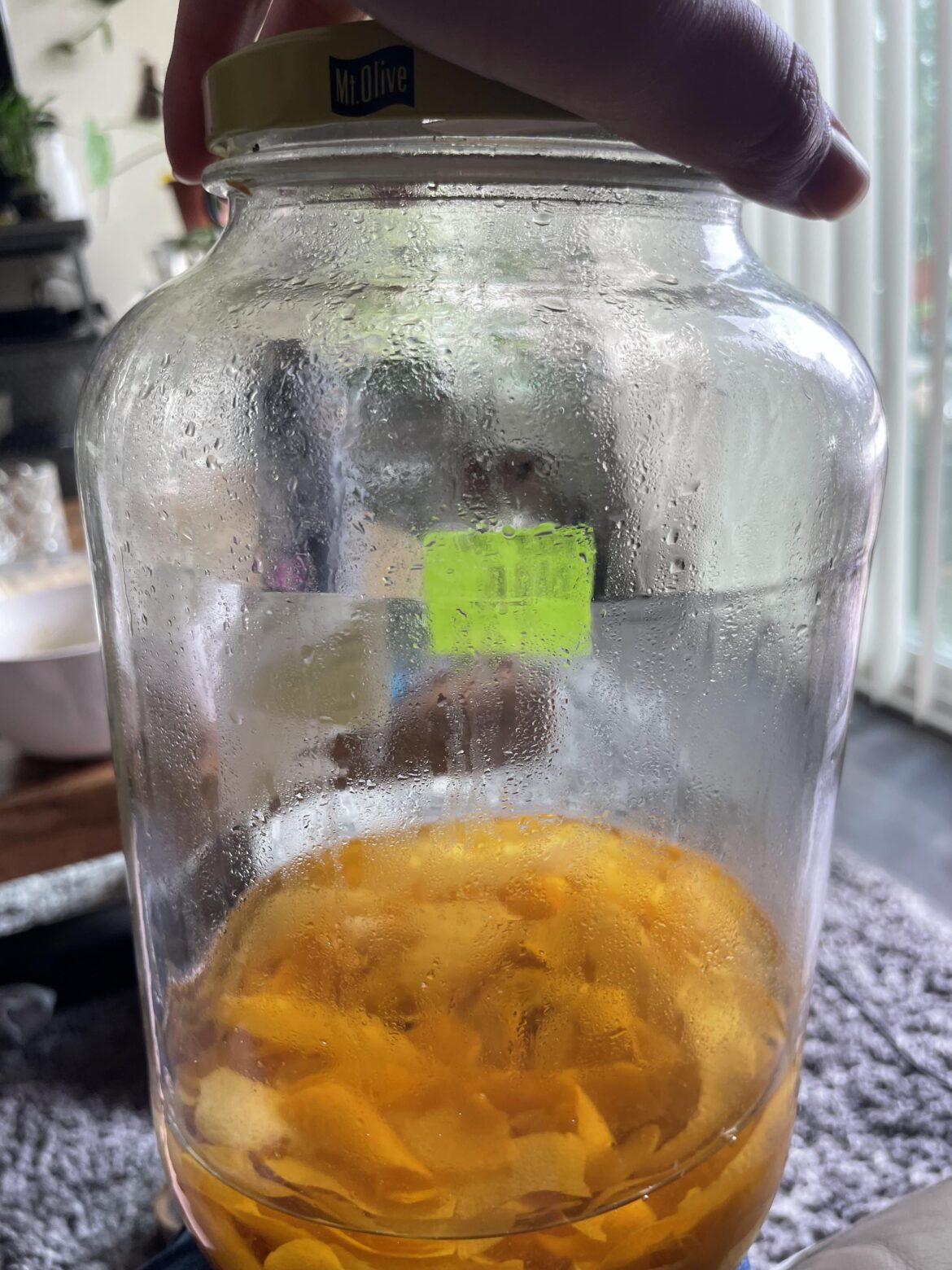 There’s condensation inside my limoncello jar - is it still good??
